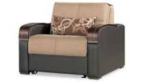 Oslo Chair-Bed - Brown